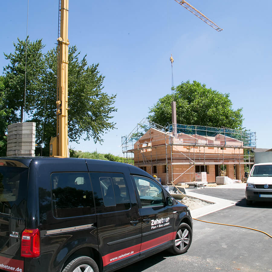 Rohbau mit Zehetner Plan + Bau in Erding