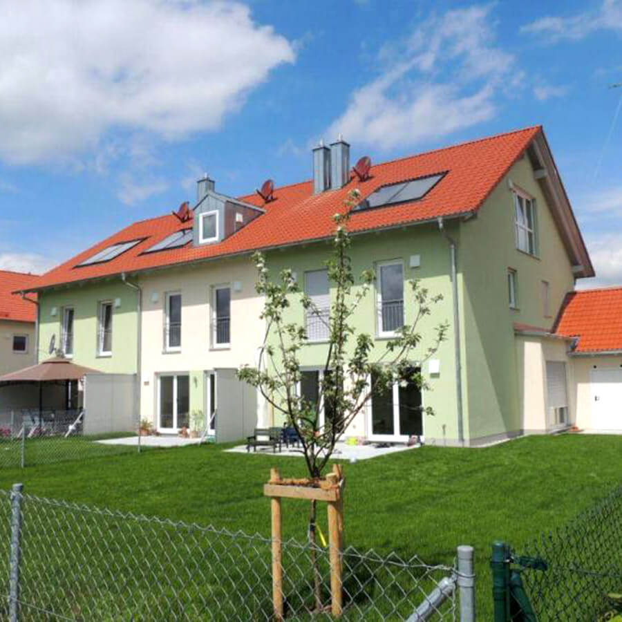 Schlüsselfertiges Reihenhaus bauen 